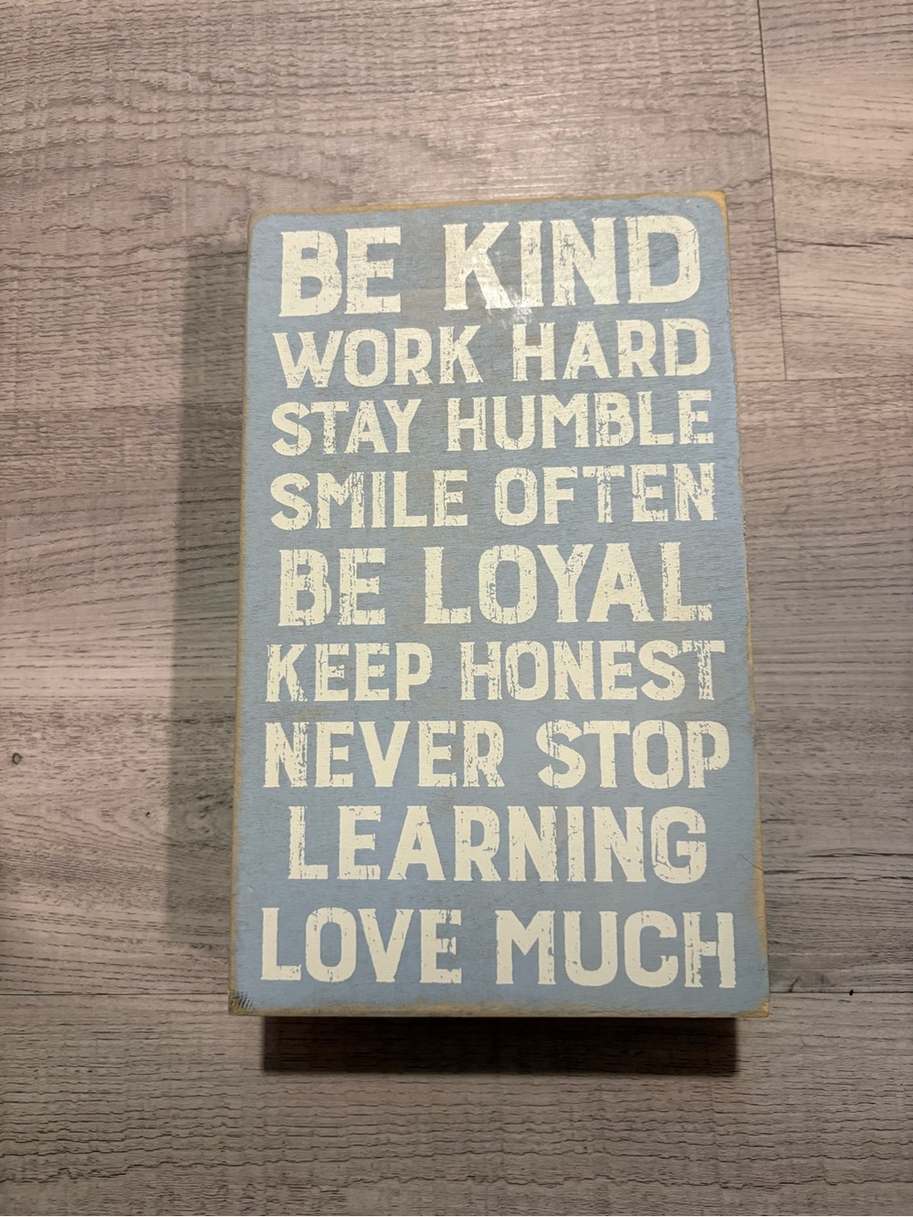 Be Kind Small Wooden Sign